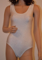 Preview: Gym-Dress ohne Arm Lack winkle weiss/silber Gr. 34