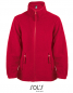 Preview: Kinder Fleecejacke North rot