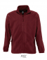 Preview: Fleecejacke North burgundy