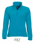 Preview: Damen Fleecejacke Aqua