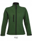 Preview: Damen Softshelljacke bottlegreen