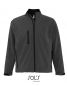 Preview: Softshell Jacke charcoal