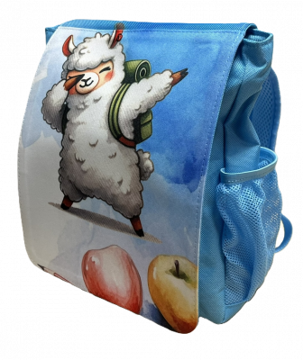 Kinder Rucksack hellblau