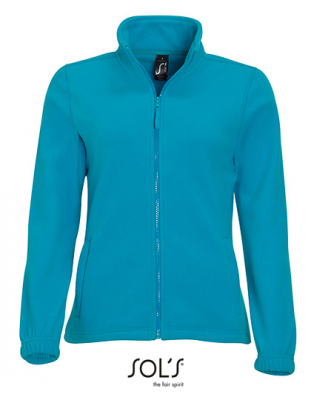 Damen Fleecejacke Aqua