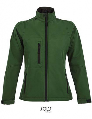 Damen Softshelljacke bottlegreen