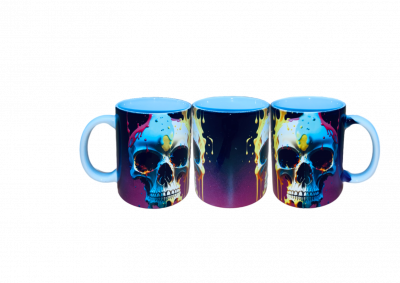 Motivtasse Skull