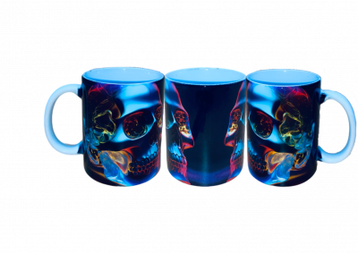 Motivtasse Skull