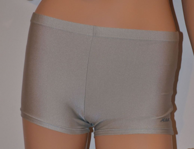 Agiva Hot Pant glänzend, Farbe: silber Gr. 75S