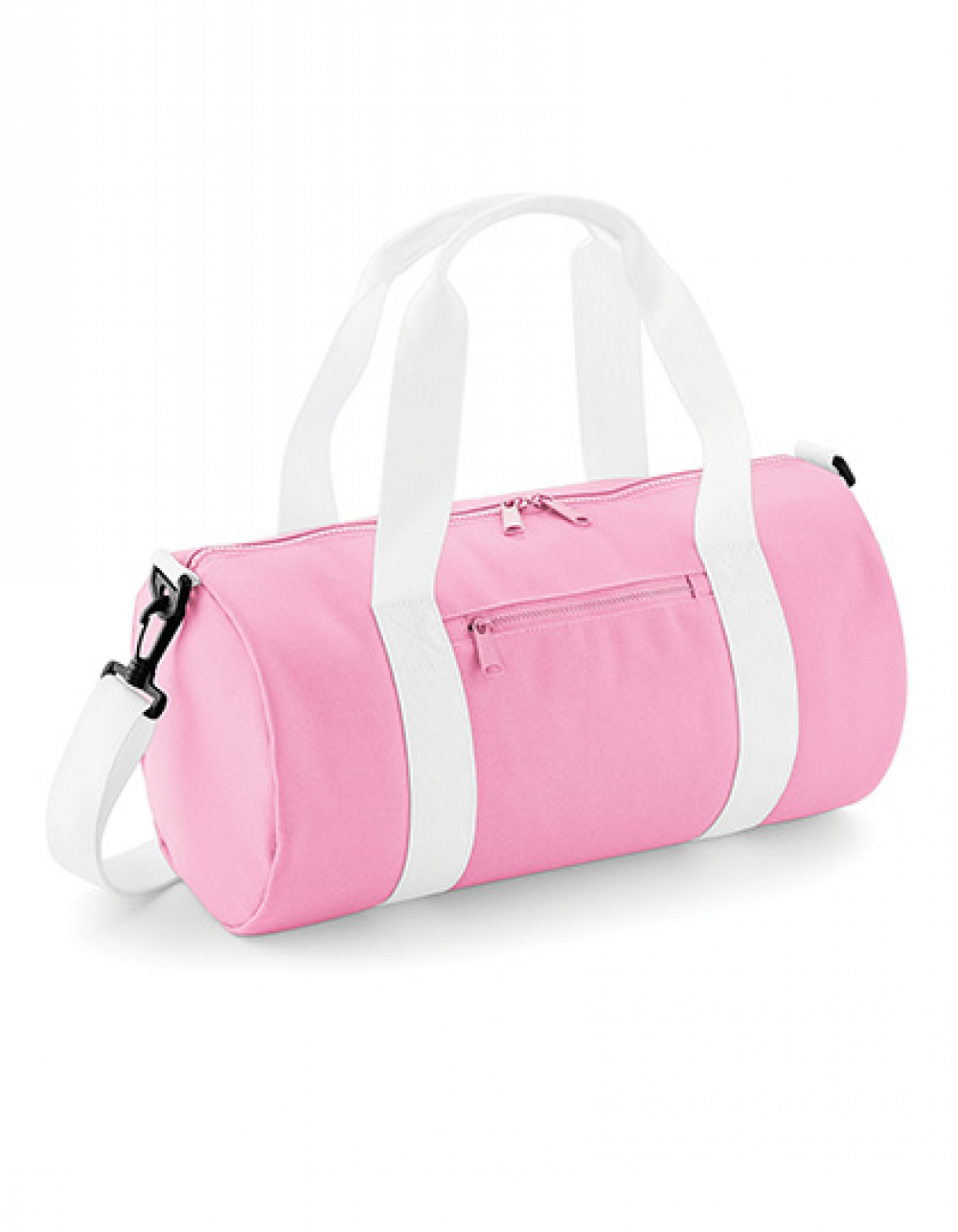 Mini Barrel Bag pink-white