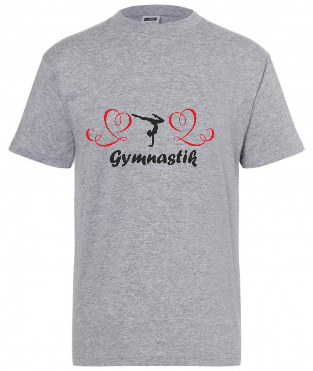 Kinder T-Shirt mit Gymnatikmotiv