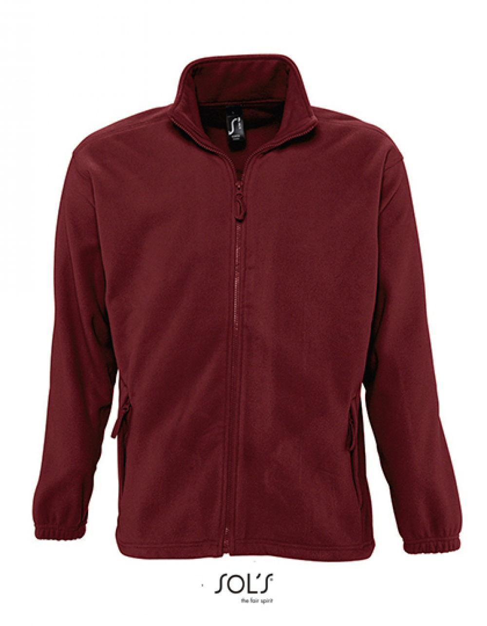 Fleecejacke North burgundy