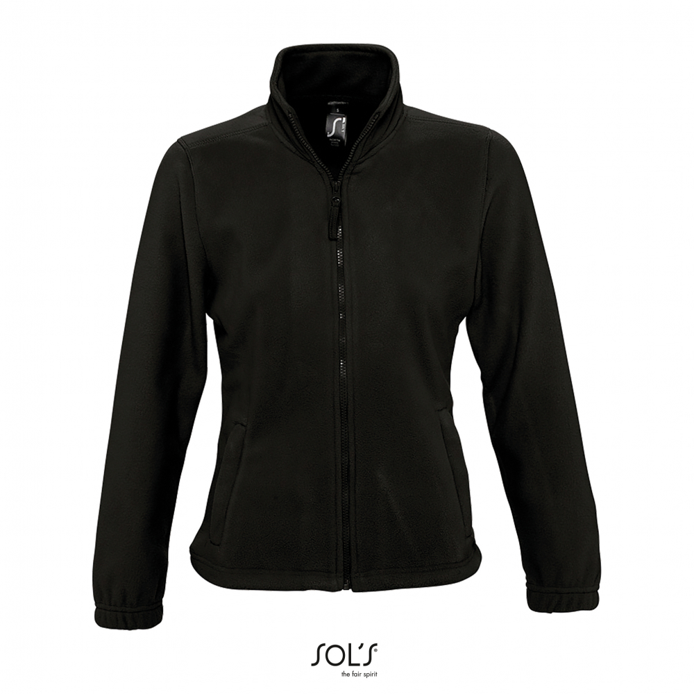 Damen Fleecejacke schwarz