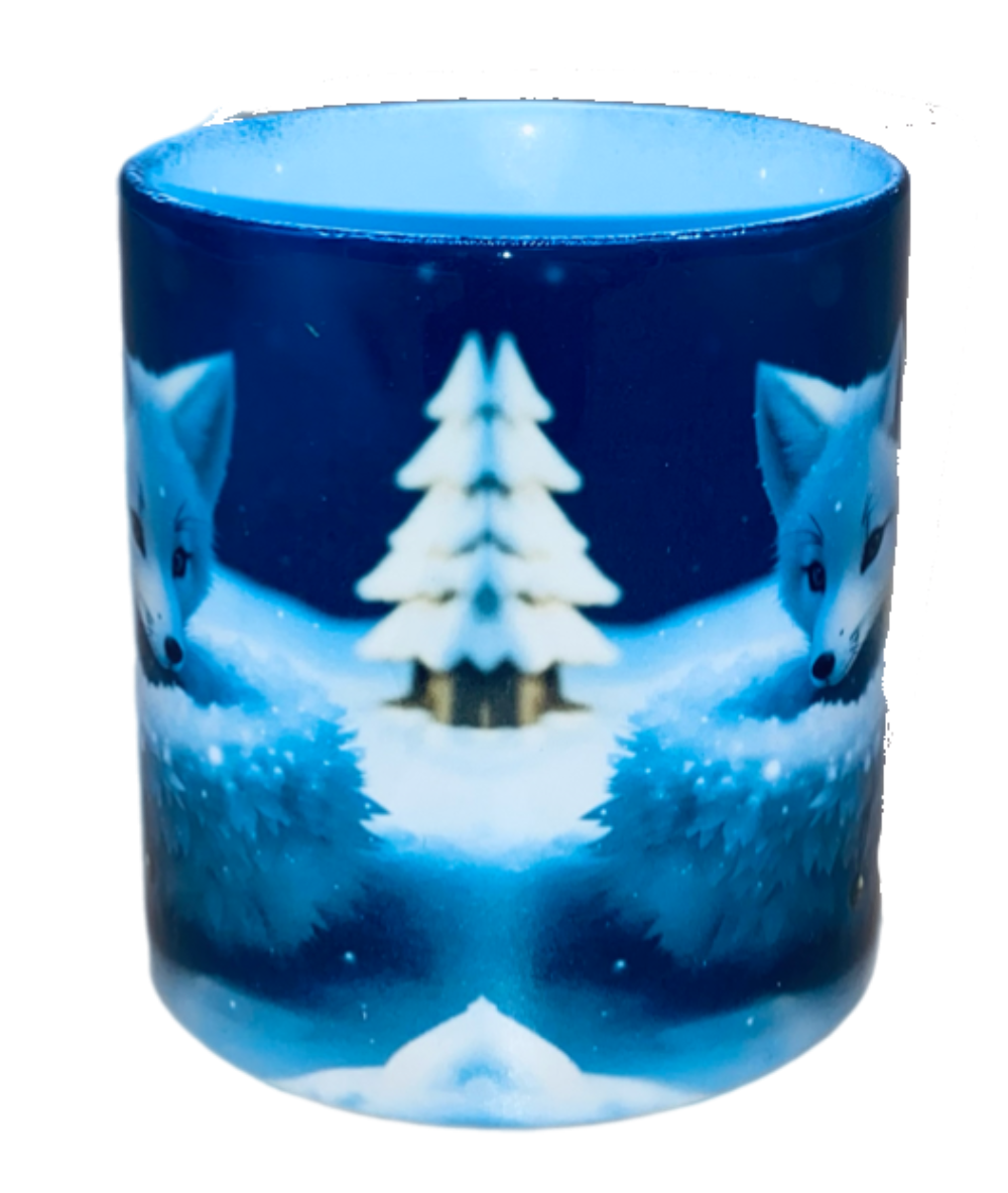 Motivtasse Schneefuchs 1