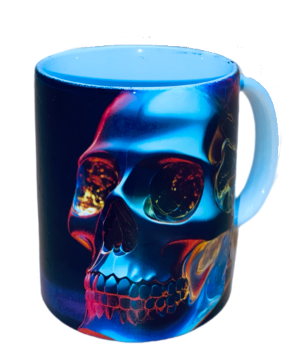 Motivtasse Skull