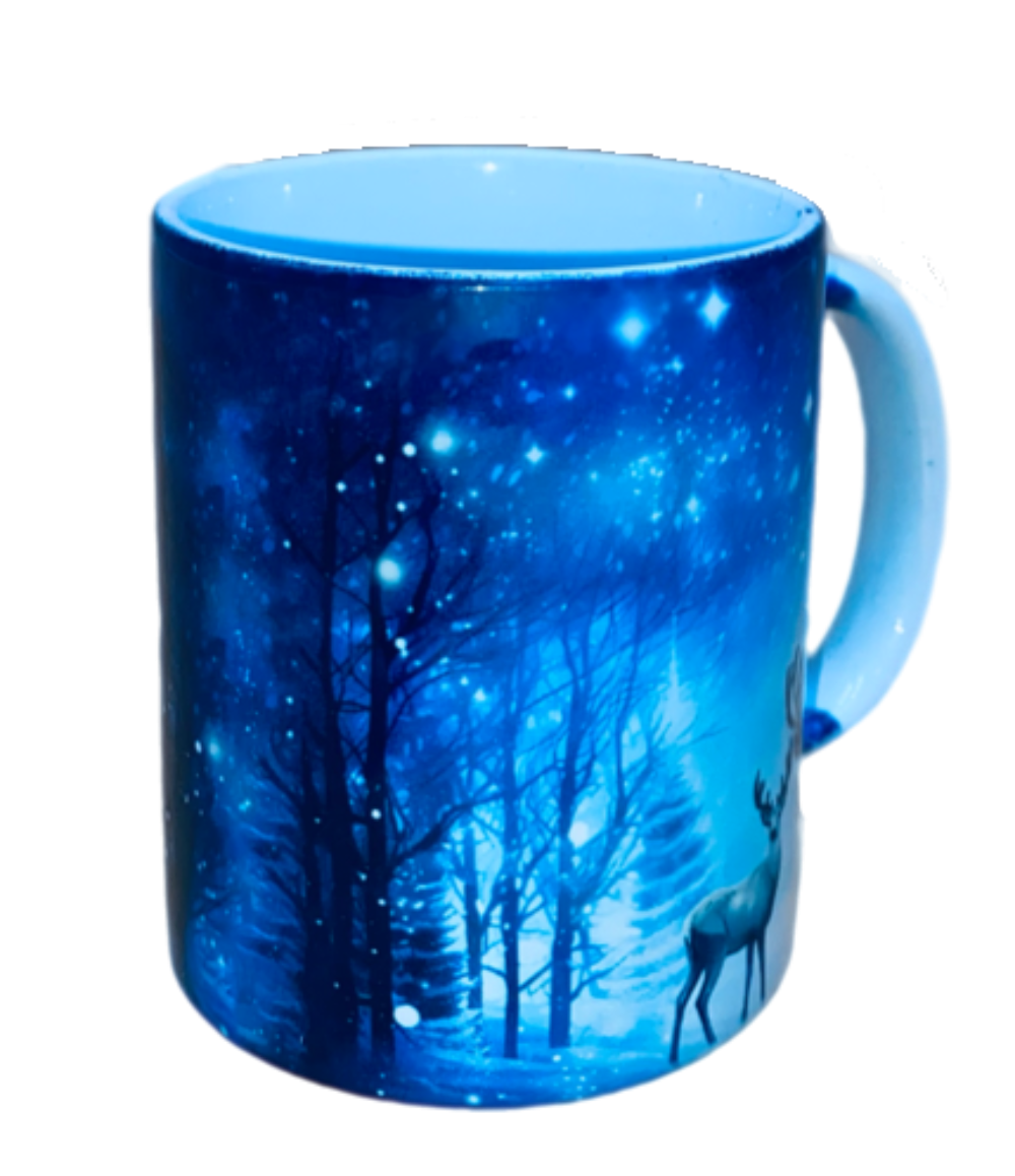 Motivtasse Winterrehe