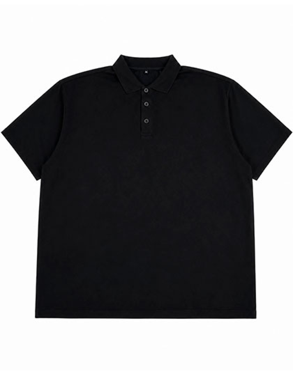 Miners mate supersize Polo Pique schwarz