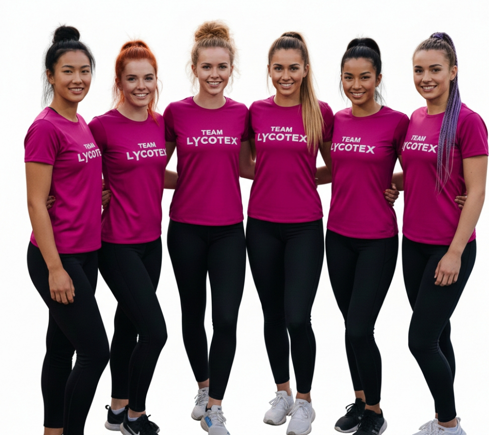 Unisex Sportshirt Rundhals