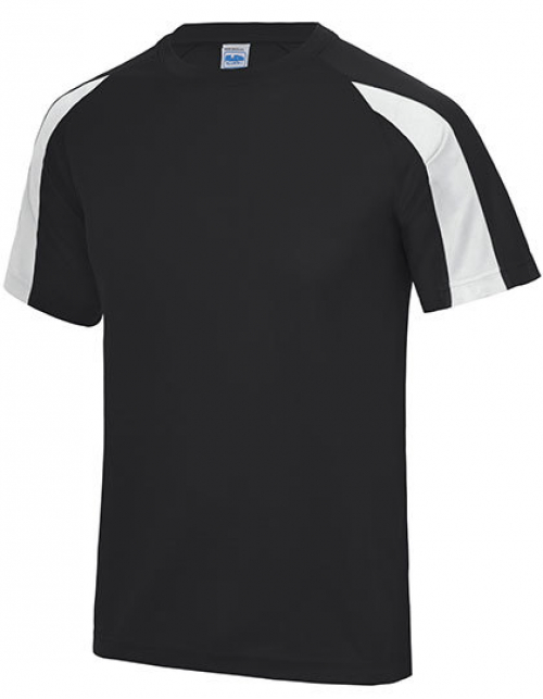 Sportshirt JustCool black/white
