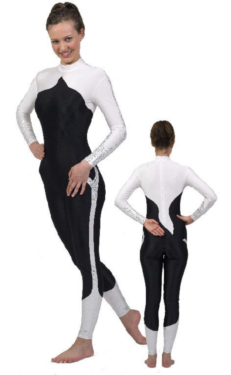 Lycotex Voltigieranzug Mareike schwarz/weiss